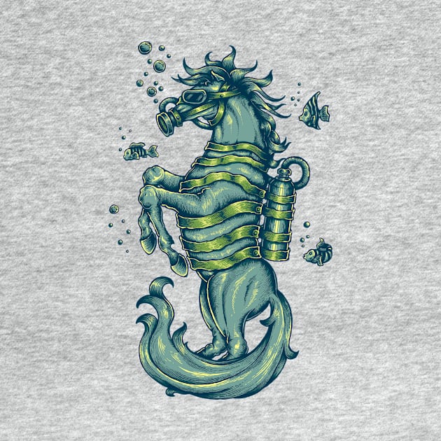 Seahorse by Cosmo Gazoo